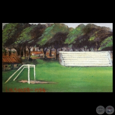 CANCHA DE FÚTBOL SOBRE LA CALLE CAPITÁN CARPINELLI, 1974 - Obra de IGNACIO NÚÑEZ SOLER